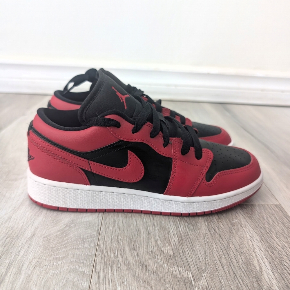 Kids' Jordan Red and Black Sneakers